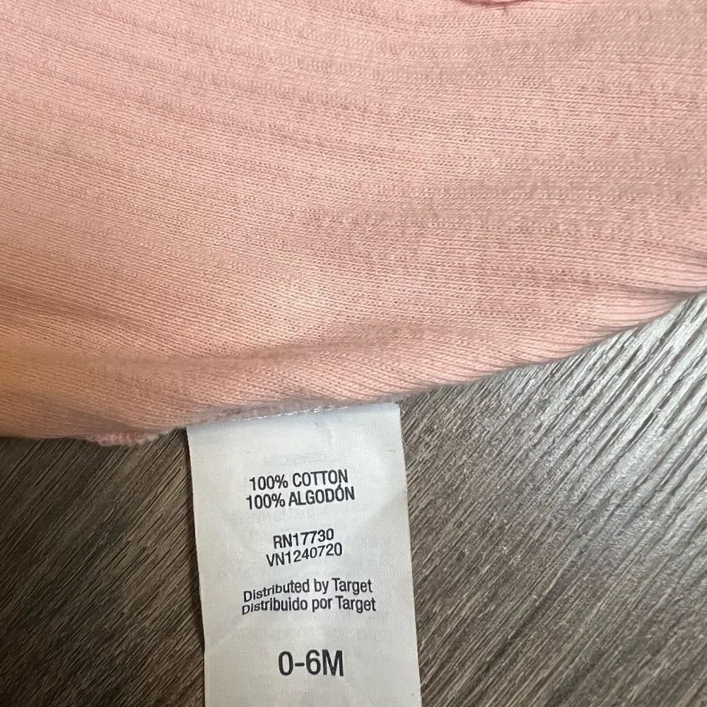 Baby Girls' 2pk Basic Hat - Cloud Island™ Pink 0-6M